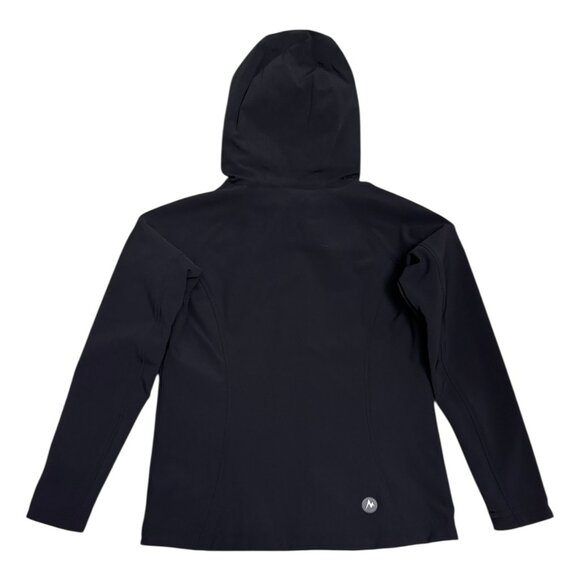 MARMOT Faux Fur Shell Waterproof Ski Casual Windbreaker Jacket Womens Large - Picture 3 of 7